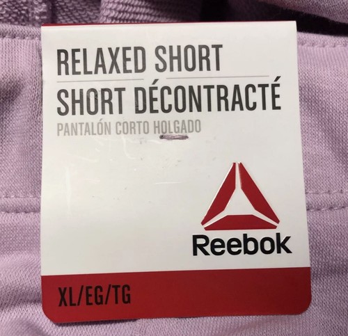 NUEVO Pantalones Cortos Reebok Para Mujer Jersey Relajado Tejido Ropa Activa Talla XL XXL XXXL - Imagen 6 de 11