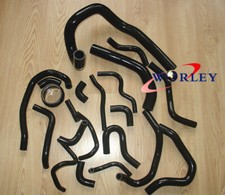 Silicone Radiator Hose For Toyota Supra Ma70 Mk3 7m-gt7mgte 3.0l 1986-1992 Blac