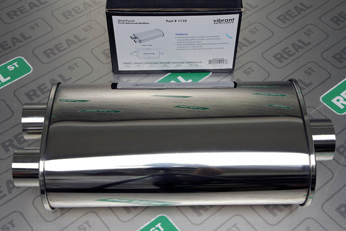 StreetPower Oval Muffler 2.5 StreetPower Oval Muffler 2.5