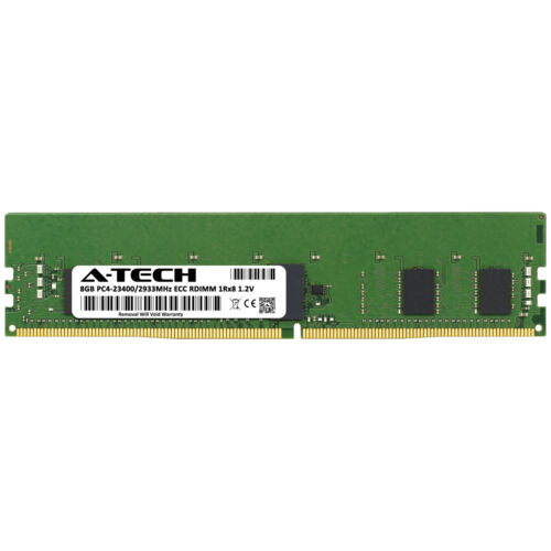 A-Tech 8GB 1Rx8 PC4-23400R RDIMM DDR4 2933 MHz ECC Registered Server Memory RAM - Picture 2 of 4