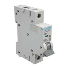 Axiom Circuit Breaker - Type B MCBs 6A 10A 16A 20A 32A 40A 50A 63A