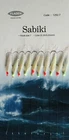 5 Packs Daylight Sabiki 10 hook size 7 fishing baitfish feather lure sea herring
