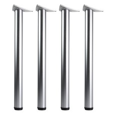 Image of 4X Table Leg Breakfast Bar Worktop Adjustable Support Kitchen 710/820/870/1100mm