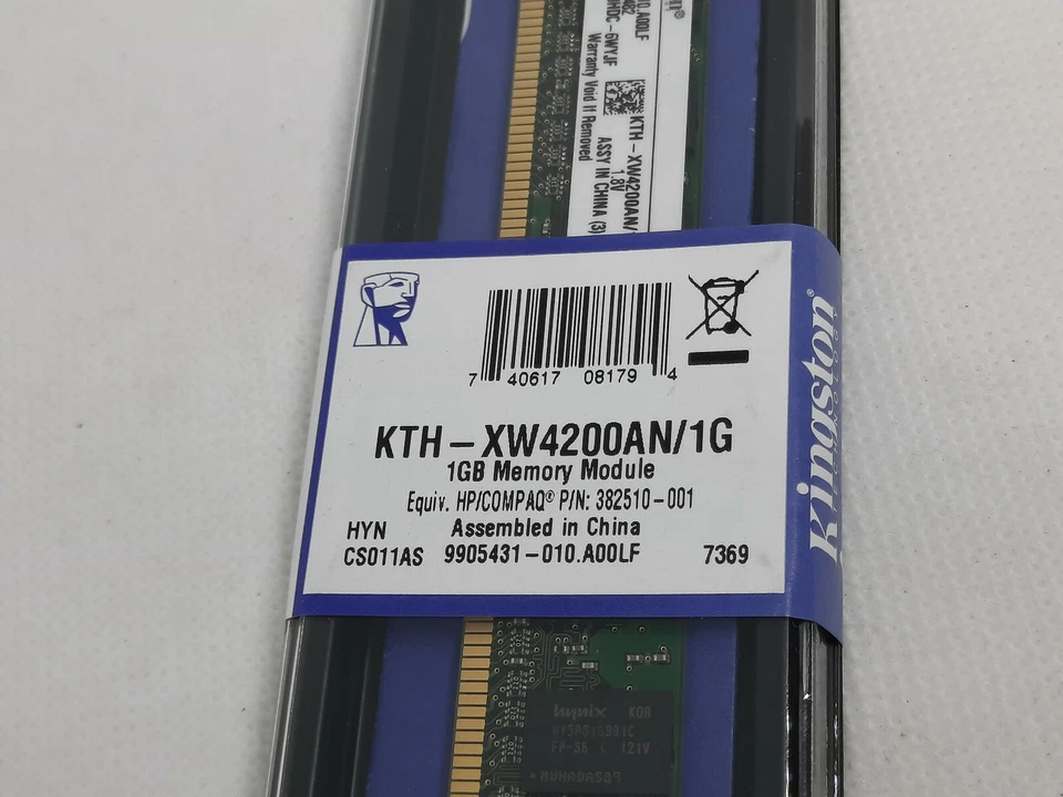 NOS Kingston KTH-XW4200AN/1G DDR2 533MHz Desktop PC Memory RAM HP Compaq - Image 2 of 4