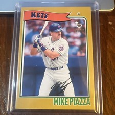 Mike Piazza 2023 Topps Brooklyn Collection Gold Parallel #40 HOF SP /50 NM-MT