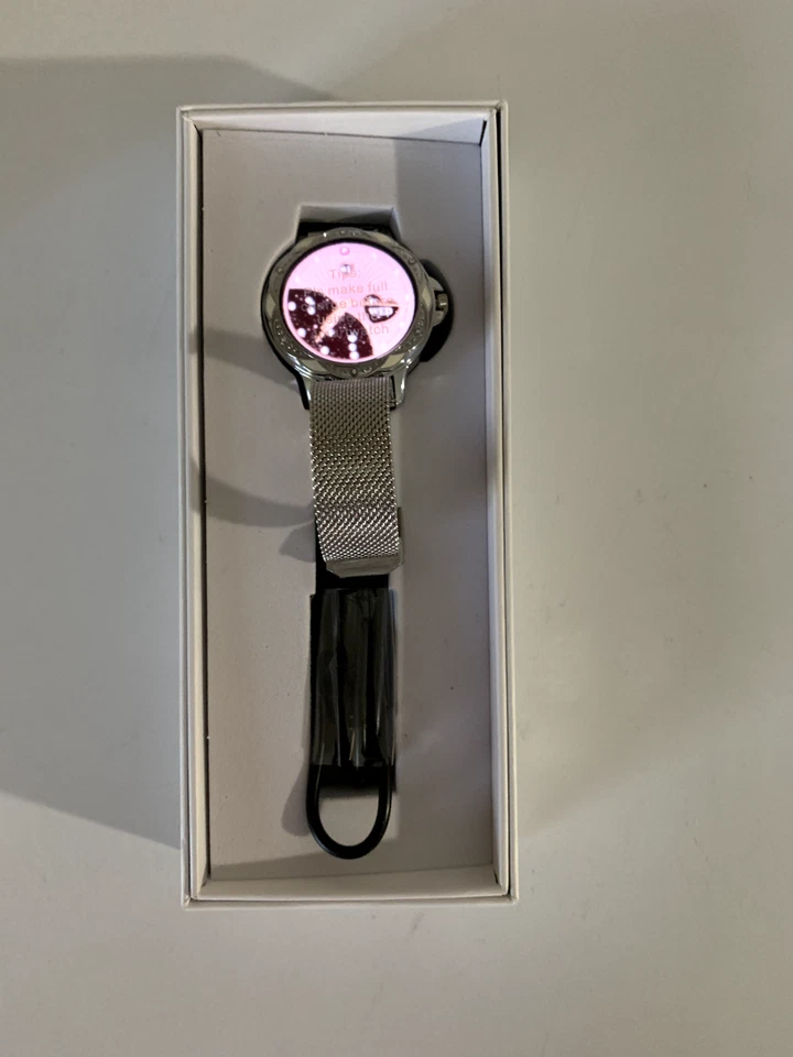 Women Smartwatch (answer/dial) HD Round bracelet waterproof 1.2 inch Foto 3 de 4