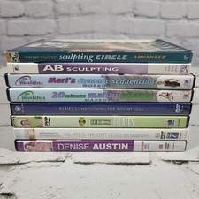 Pilates DVD LOT of 8 Windsor Denise Malibu