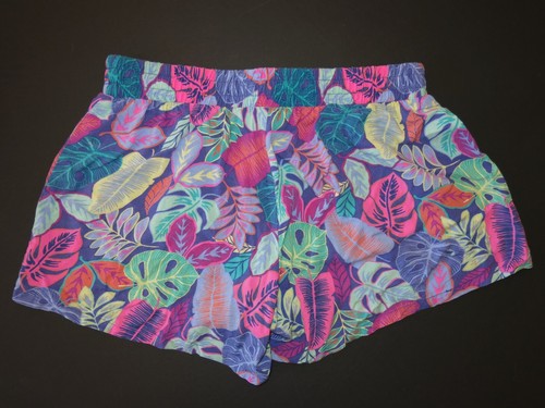 Cherokee Faded Glory girls bird lounge pull on shorts blue tank top shirt XL 14 - Picture 10 of 10