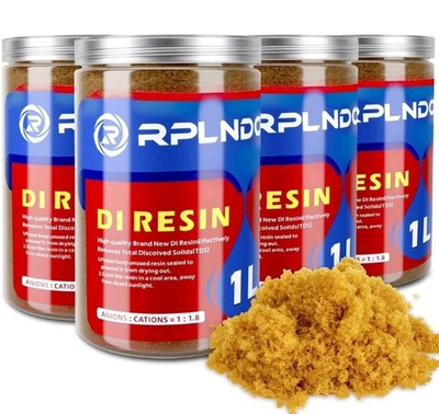 #ad Mixed Bed Deionized Di Resin Refill for Spotless Car Wash System RO DI 1L 4 Pack $89.00