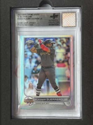 2022 Topps Chrome Update All-Star Game   Vladimir Guerrero Jr. Game Used Jersey