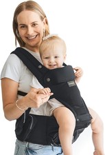 Baby Carrier with Hip Seat 2-in-1 Forward Facing Carry for Babie Handsfree