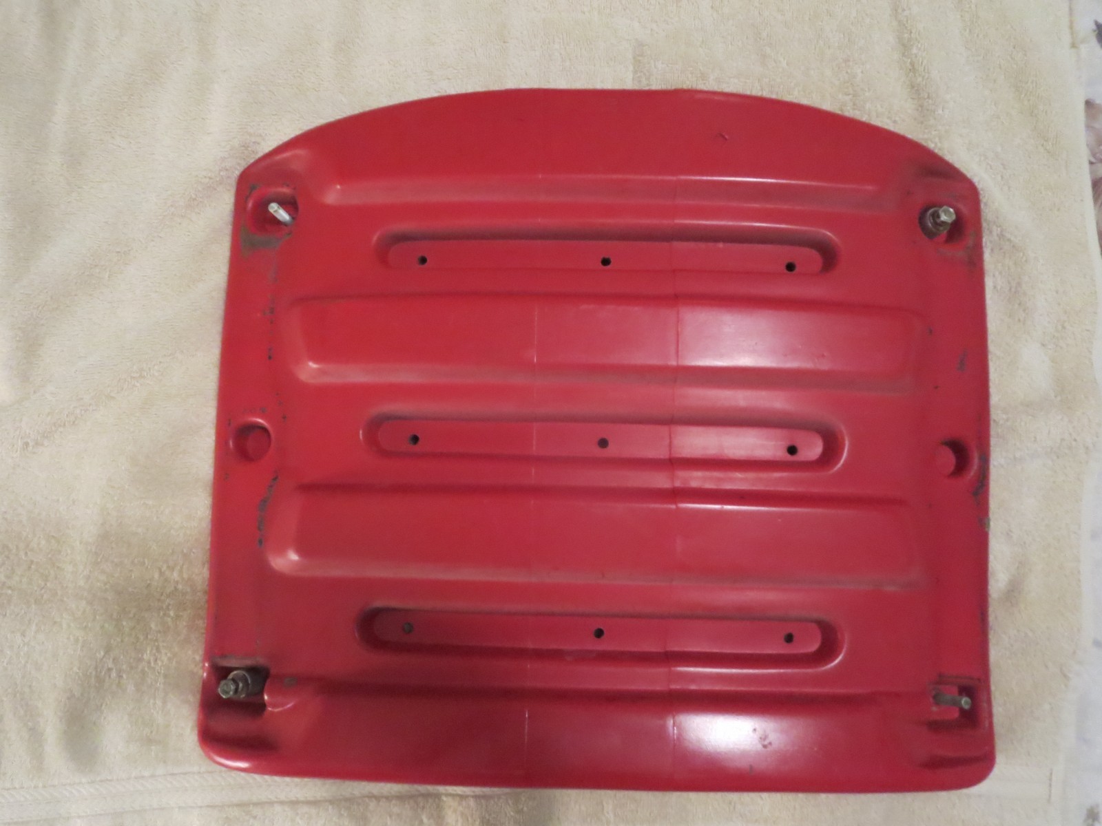 TERRY BRADSHAW SIGNED SEATBACK, GAME USED, BECKETT CERTIFIED WITH EXACT PHOTO