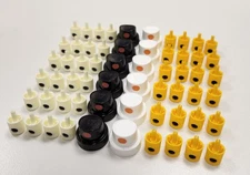 LOT Spray Paint Can CAPS! Mixed Male Nozzle Tips NY Fats Thins Orange Euro Dot