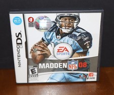 NINTENDO DS MADDEN O8 NFL NM