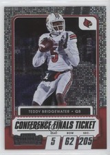 2021 Contenders Draft Picks Conference Finals Ticket 8/99 Teddy Bridgewater 09x9
