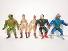 VTG Mattel 1980's He-Man Masters of Universe MOTU Action Figures Lot Of 5 - READ