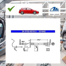 1x Ate Bremsschlauch OPEL ASTRA H GTC (A04) 1.4 (L08)