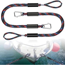Bungee Dock Line, Festmacherseil, Boot, Kajak, Jetski, Haken, Schwimmk&ouml;rper