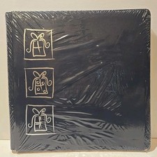 New Creative Memories 12x12 Album Navy Blue With Silver Presents Includes Pages