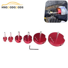 6pcs Plastic Pipe Fitting Reamer Kit for 1/2" drills PVC CPVC Pipe Reamer Tool