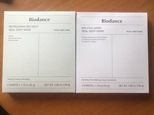 BIODANCE Bio-Collagen Sea Kelp Real Deep Mask 34g x 4ea - Lot of 2 - NEW