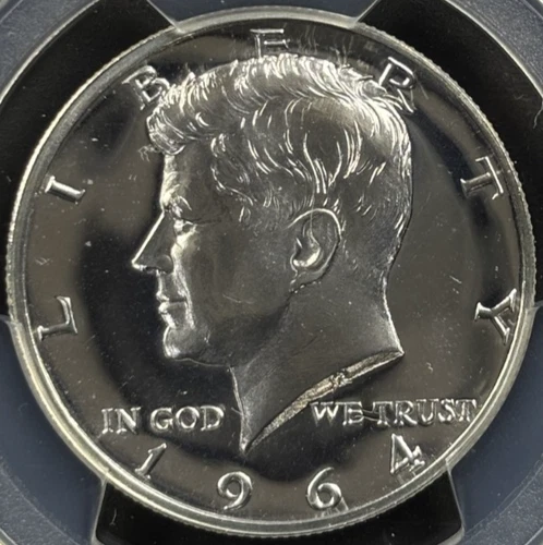 1964-P 50¢ Kennedy Half Dollar Accented Hair PCGS PR68