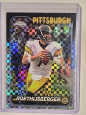 Ben Roethlisberger 2024 Topps Chrome X-Fractor Refractor Pittsburgh Steelers #81