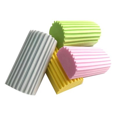 4 Stück Staubschwamm,Dump Duster,Schwamm Scrub Sponge,Damp Dust Clean Putzsch...