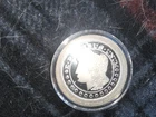 1 Troy oz. silver round, .999