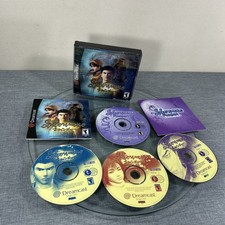Shenmue Sega Dreamcast Complete w/ Passport Disc And Inserts 3 Game Disc Clean
