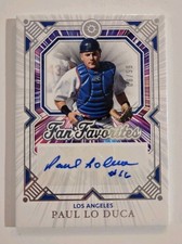 2021 Topps Archives - Fan Favorite Autographs 1982 Topps Paul Lo Duca FFA-PL /99