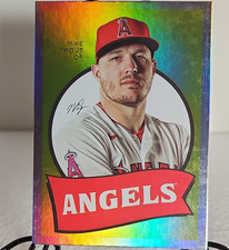 2023 Topps Archives Mike Trout #69T-1 1969 Foil Insert - Angels MLB