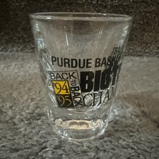 PURDUE BOILERMAKERS  Shot Glass Back To Back 94-95 Big Ten Basketball Champs