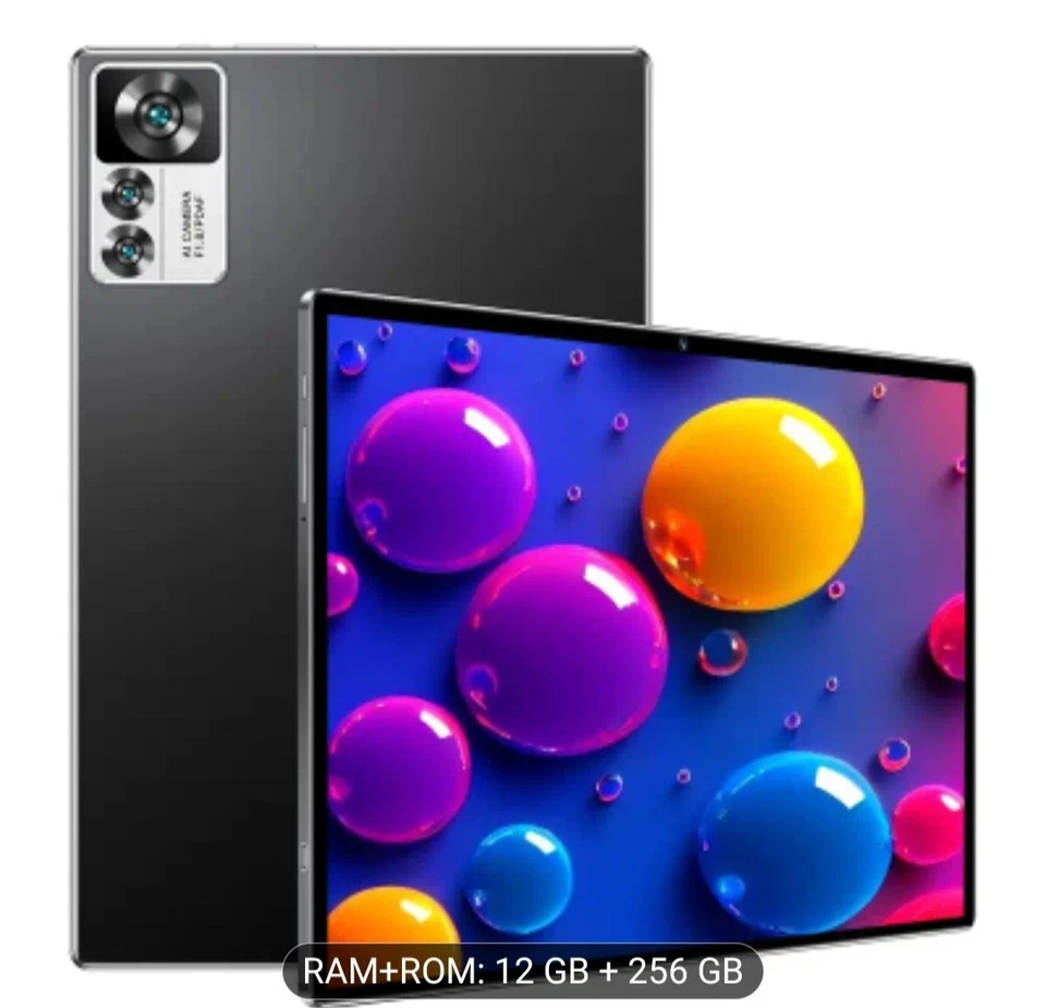 2025 Neueste Tablet 10 Zoll Android 14 Tablets 12 GB RAM 256 GB  - Bild 2 von 4