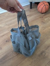 Mesh Shower Caddy Portable for College Dorm Essentials Grey