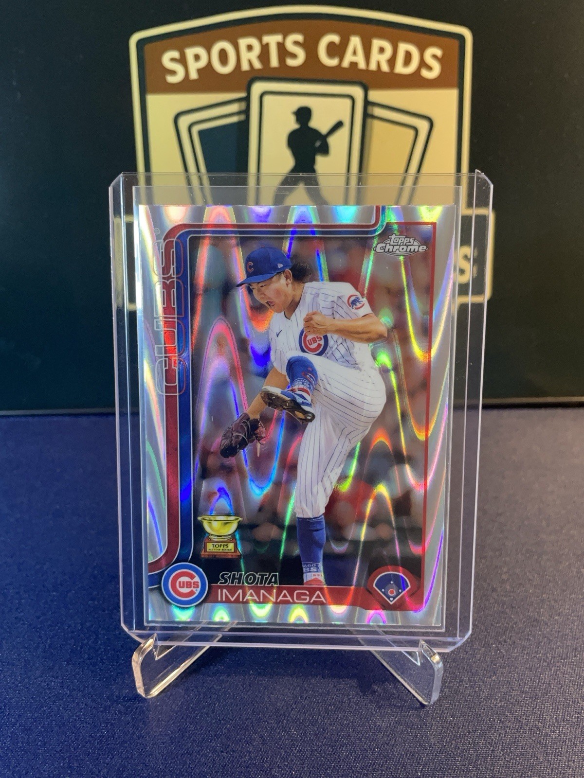 2025 Topps Chrome - Shota Imanaga #149 RayWave Refractor