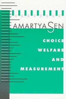 Choice, Welfare and Measurement von Sen, Amartya K. | Buch | Zustand gut