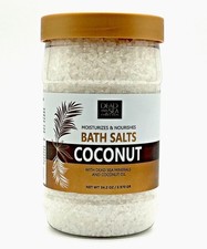 Dead Sea Collection Pure Coconut Spa Soak Mineral Bath Salts 34.2 oz 