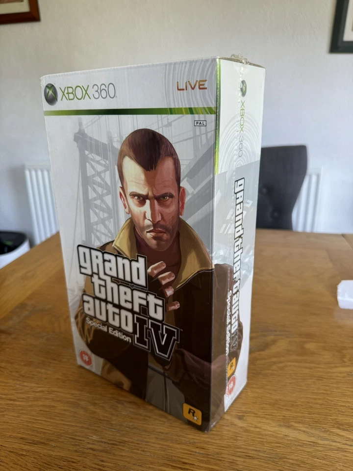 Grand Theft Auto 4 - Special Edition - Xbox 360 - 2008 - New and Sealed - PAL UK - Image 1 of 4