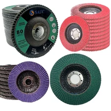 4-1/2"x7/8" Ceramic Flap Disc Sanding Grinding Wheel 40 60 80 120 Grit Type 29