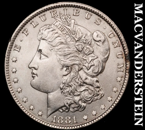 1881 Silver Morgan Dollar - Ch Gem Brilliant Uncirculated+++  Lustrous  #i7085
