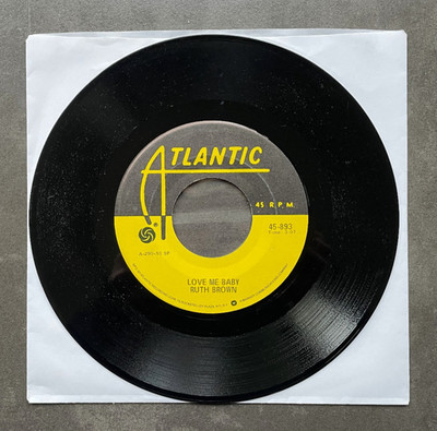 7'' Ruth Brown - Love Me Baby - US Atlantic