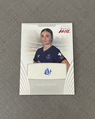 Panini Barclays WSL Eternity Ruby Mace Everton Base Auto Card