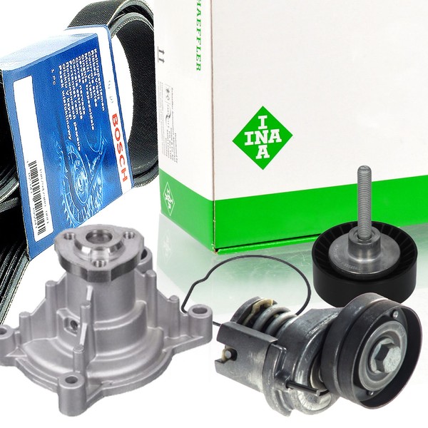 Bosch 6PK1733 Keilrippenriemen-Satz + Spanner Wapu FüR A3 Yeti VW Audi Seat-image