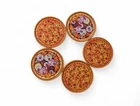 VTG 1989 LOT of 5 TMNT PIZZA THROWER PIZZAS Discs Replacements Ninja Turtles (2)
