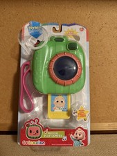 CoComelon Musical Play Camera Toy with Funny Face Song, Preschool Pretend Play
