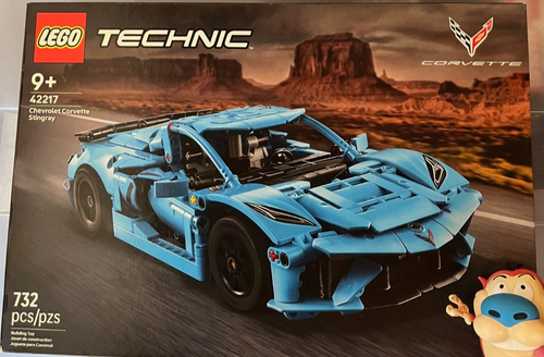NEU Lego Technic 42217 Chevrolet Corvette Stingray blau Rennwagen Spielzeug versiegelt