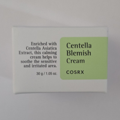 COSRX Centella Blemish Cream Face Cream w/ Centella & Zinc Oxide 30g