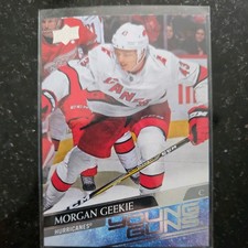 2020-21 Upper Deck - Young Guns Morgan Geekie #210 (RC)