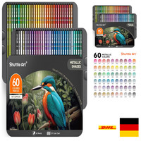Buntstifte Set 60 StüCk Metallisch Glitzer Farbstifte FüR Kinder Erwachsene